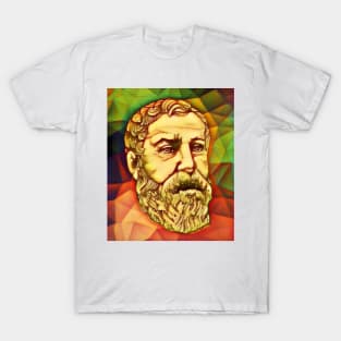 Hero of Alexandria Snow Portrait | Hero of Alexandria Artwork 15 T-Shirt